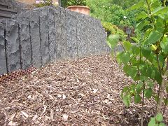 Basalt Palisaden 12 x 12 cm